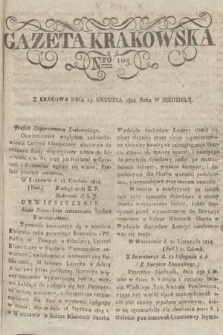 Gazeta Krakowska. 1814, nr 103