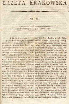 Gazeta Krakowska. 1806, nr 62