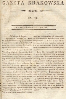 Gazeta Krakowska. 1806, nr 65