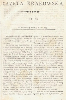 Gazeta Krakowska. 1807 , nr 35