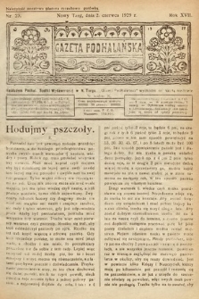 Gazeta Podhalańska. 1929, nr 23