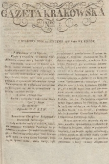 Gazeta Krakowska. 1816, nr 7