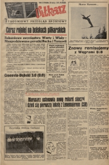 Piłkarz : tygodniowy przegląd sportowy. R. 2, 1949, nr 9