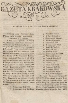 Gazeta Krakowska. 1816, nr 10