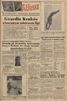 Piłkarz : tygodniowy przegląd sportowy. R. 2, 1949, nr 28