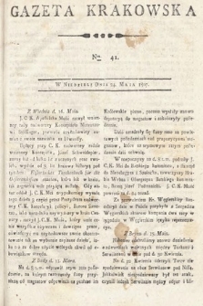 Gazeta Krakowska. 1807 , nr 41