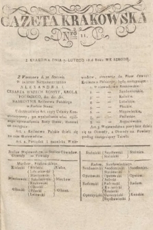 Gazeta Krakowska. 1816, nr 11