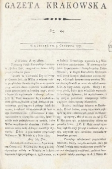 Gazeta Krakowska. 1807 , nr 44