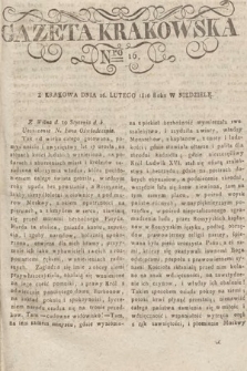 Gazeta Krakowska. 1816, nr 16