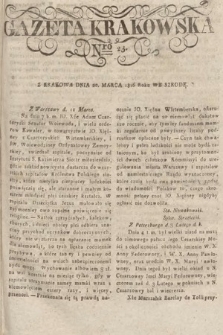 Gazeta Krakowska. 1816, nr 23