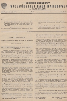 Dziennik Urzędowy Wojewódzkiej Rady Narodowej w Katowicach. 1969, nr 5