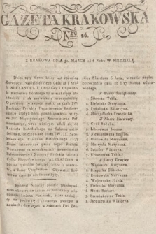 Gazeta Krakowska. 1816, nr 26