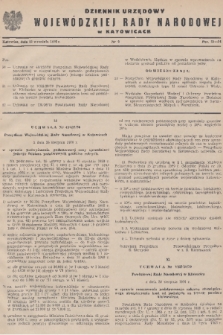 Dziennik Urzędowy Wojewódzkiej Rady Narodowej w Katowicach. 1970, nr 9