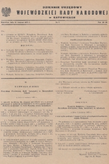 Dziennik Urzędowy Wojewódzkiej Rady Narodowej w Katowicach. 1971, nr 8
