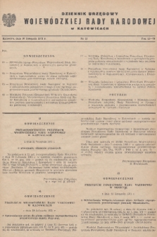 Dziennik Urzędowy Wojewódzkiej Rady Narodowej w Katowicach. 1971, nr 11