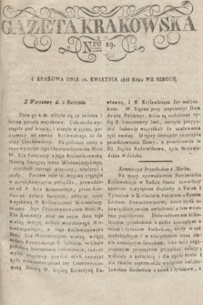 Gazeta Krakowska. 1816, nr 29