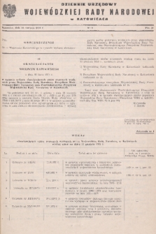 Dziennik Urzędowy Wojewódzkiej Rady Narodowej w Katowicach. 1974, nr 4