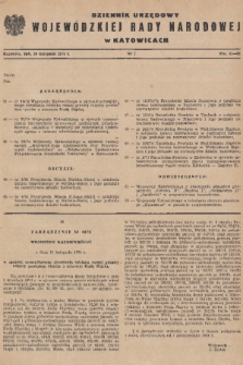 Dziennik Urzędowy Wojewódzkiej Rady Narodowej w Katowicach. 1974, nr 7