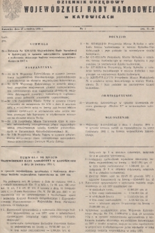 Dziennik Urzędowy Wojewódzkiej Rady Narodowej w Katowicach. 1978, nr 4