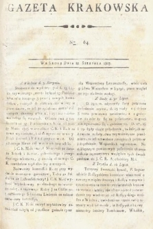 Gazeta Krakowska. 1807 , nr 64