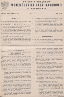 Dziennik Urzędowy Wojewódzkiej Rady Narodowej w Katowicach. 1979, nr 3