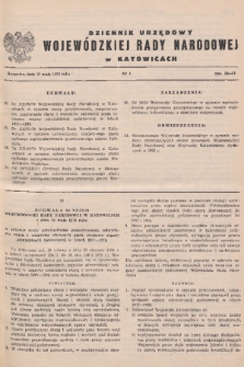 Dziennik Urzędowy Wojewódzkiej Rady Narodowej w Katowicach. 1979, nr 4