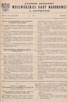 Dziennik Urzędowy Wojewódzkiej Rady Narodowej w Katowicach. 1979, nr 5