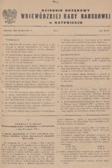 Dziennik Urzędowy Wojewódzkiej Rady Narodowej w Katowicach. 1979, nr 6