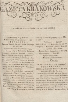 Gazeta Krakowska. 1816, nr 35