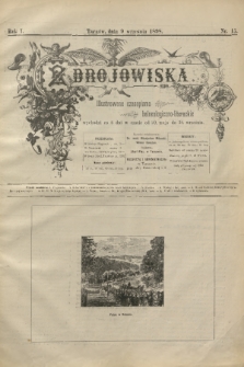 Zdrojowiska : illustrowane czasopismo balneologiczno-literackie. 1898, nr 15