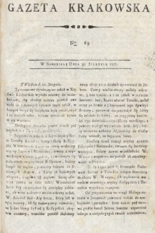 Gazeta Krakowska. 1807 , nr 69