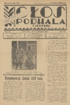 Głos Podhala. 1939, nr 32