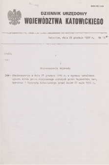 Dziennik Urzędowy Województwa Katowickiego. 1990, nr 12