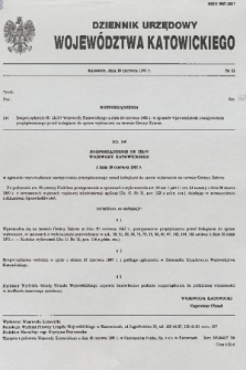 Dziennik Urzędowy Województwa Katowickiego. 1997, nr 21