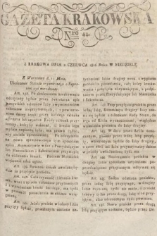 Gazeta Krakowska. 1816, nr 44