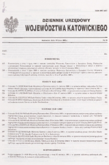 Dziennik Urzędowy Województwa Katowickiego. 1998, nr 20