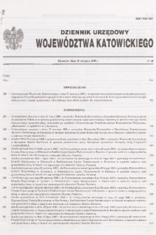 Dziennik Urzędowy Województwa Katowickiego. 1998, nr 26