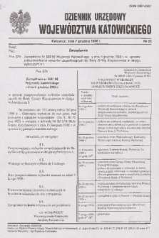 Dziennik Urzędowy Województwa Katowickiego. 1998, nr 36