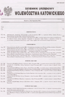 Dziennik Urzędowy Województwa Katowickiego. 1998, nr 37