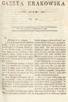 Gazeta Krakowska. 1806, nr 97