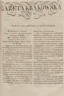 Gazeta Krakowska. 1816, nr 46
