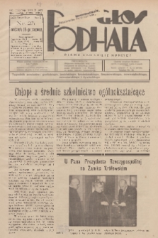 Głos Podhala : tygodnik powiatów: gorlickiego, jasielskiego, krośnieńskiego, limanowskiego, nowosądeckiego, nowotarskiego i żywieckiego. 1938, nr 25