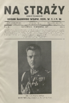 Na Straży : organ Śląskiego Wojew. Kom. W. F. i P. W. R.1, 1927, nr 2