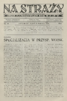 Na Straży : organ Śląskiego Wojew. Kom. W. F. i P. W. R.2, 1928, nr 19