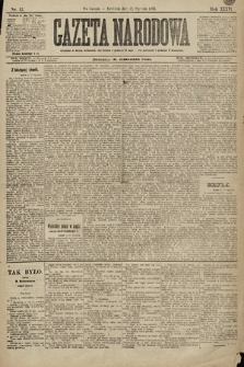 Gazeta Narodowa. 1896, nr 12