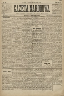 Gazeta Narodowa. 1896, nr 16