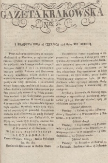 Gazeta Krakowska. 1816, nr 51