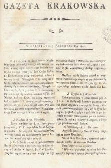 Gazeta Krakowska. 1807 , nr 80