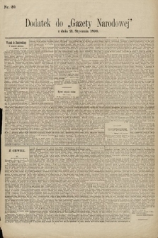 Gazeta Narodowa. 1896, nr 20