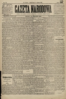 Gazeta Narodowa. 1896, nr 21